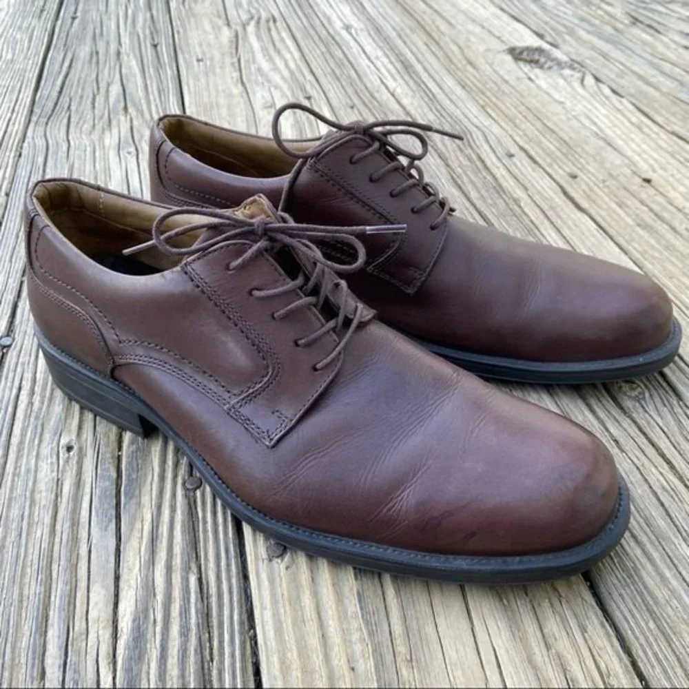 G.H. Bass Oxford Allen Lace Up Leather Dress Shoe